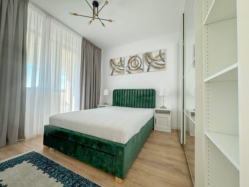 Pipera 2 camere  rond OMV Pipera negociabil  ivory  parcare   boxa